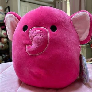 NWT Squishmallows Evelyn the Elephant 8in Plush